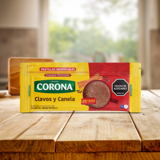 Chocolate Corona Clavos y Canela 500gr