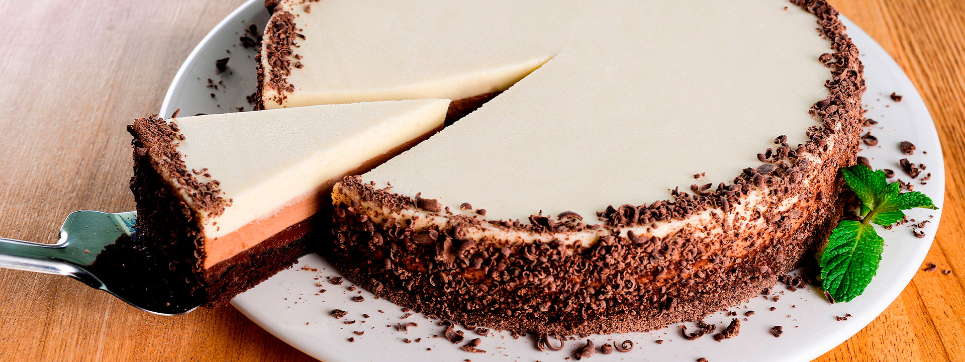 CHEESECAKE DE CHOCOLATE