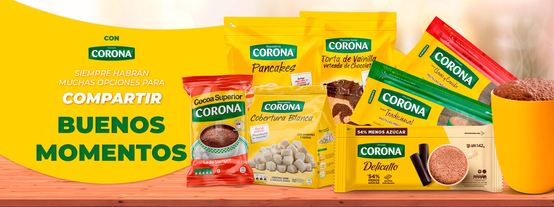 Productos Chocolate Corona