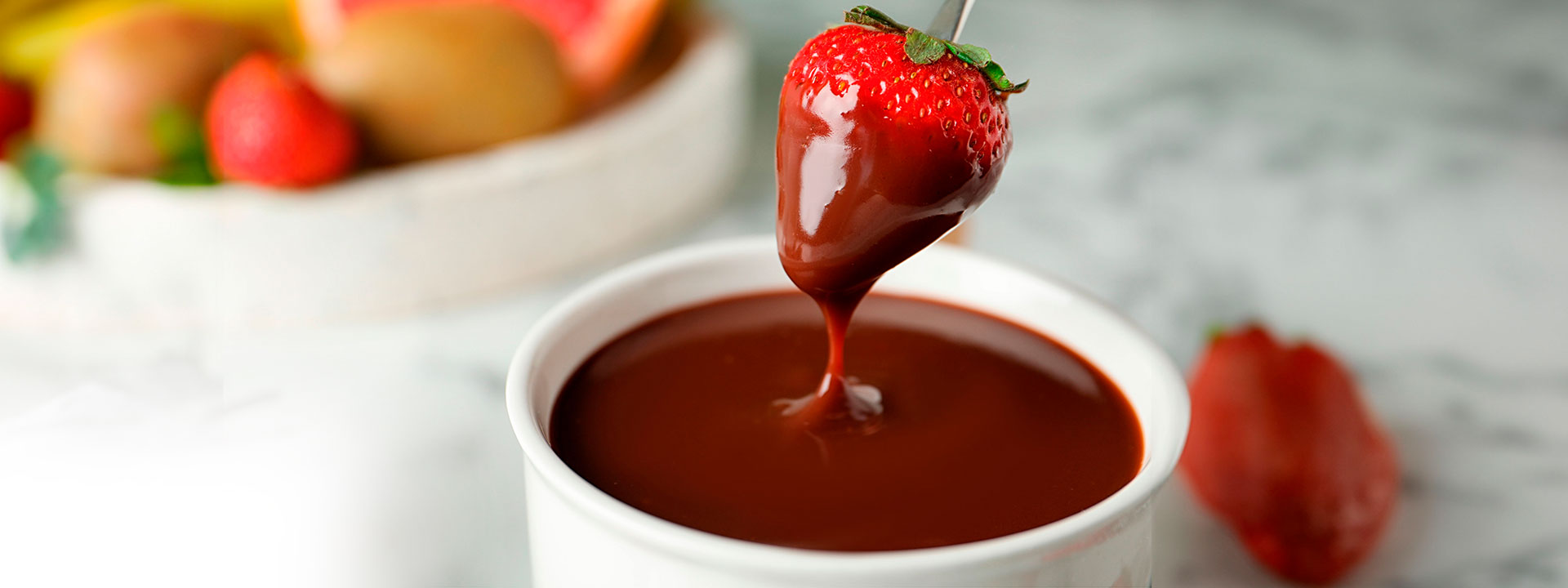 FRESAS CON CHOCOLATE