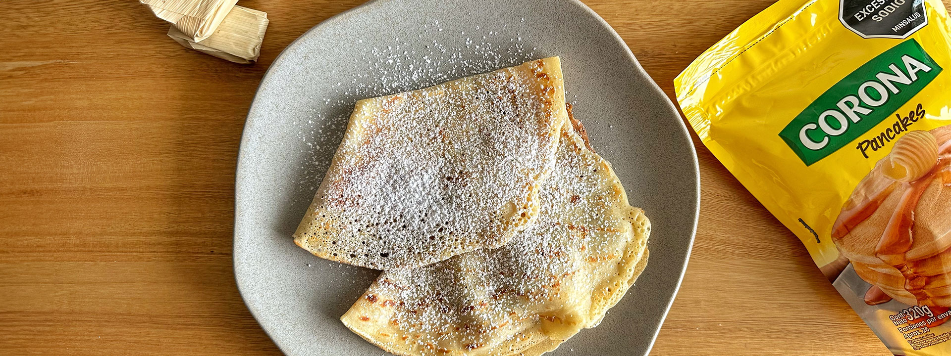 CREPES CON QUESO