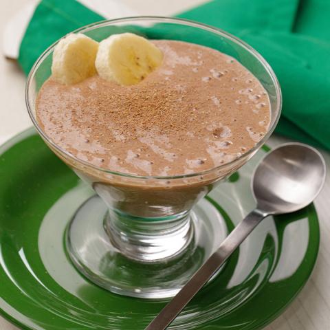 CHOCOLATE CON BANANO