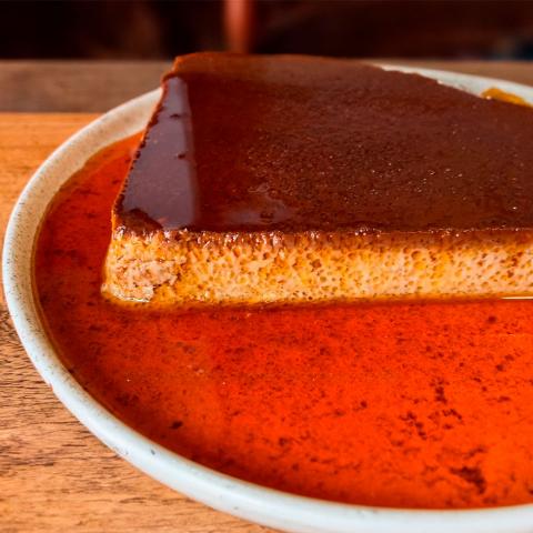 FLAN DE CHOCOLATE