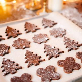 Galletas De Jengibre Y Chocolate