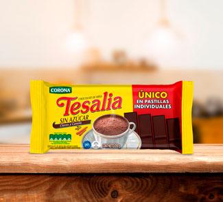 Chocolate de Mesa Tesalia Sin Azúcar Clavos y Canela
