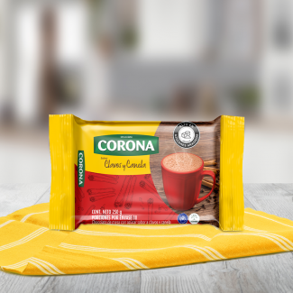 Chocolate Corona sabor Clavos y Canela 250gr