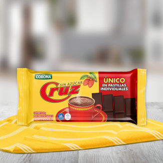 Chocolate sin azúcar Cruz