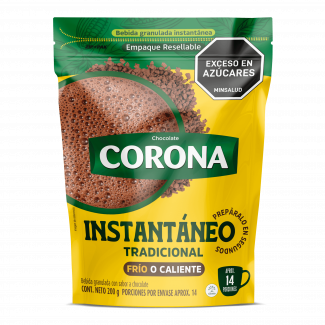 Chocolate Corona Instantáneo
